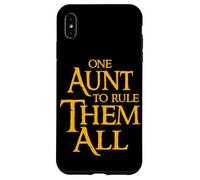 Une Tante pour Les gouverner Tous de façon Amusante Coque pour iPhone XS Max