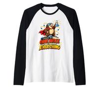 Une Taupe Peut Tout Changer la Chimie Jeu de Mots Manche Raglan