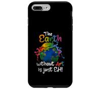 Une Terre Vintage sans Art, C'est Juste Eh Planet Art Earth Day Coque pour iPhone 7 Plus/8 Plus