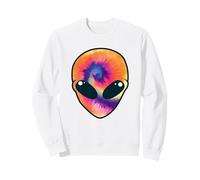 Une tête d'extraterrestre drôle et Folle, Un Amateur d'ovnis Sweatshirt