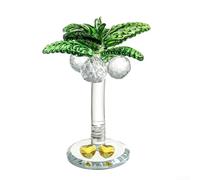Une touche de nature artificielle décorative en forme de cocotiers rehaussée par des cristaux dans le jardin