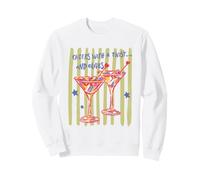 Une Touche d'originalité pour Les Amateurs de Cocktails Martini et Olives Sweatshirt