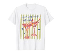 Une Touche d'originalité pour Les Amateurs de Cocktails Martini et Olives T-Shirt