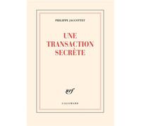 Une transaction secrète Lectures de poésie - Philippe Jaccottet - Gallimard - broché - Essai