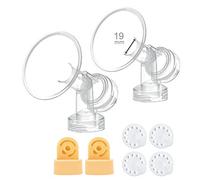 Une unité de téterelle avec vanne et membrane pour les tire-lait Medela ; Fabriqué par Maymom (19mm)