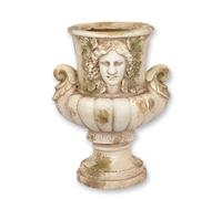 Une urne de jardin en mgo de style antique réplique design rétro décoration