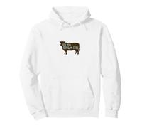 Une Vache drôle Qui Dit Comment Faire, Maintenant, Une Vache Brune Sweat à Capuche