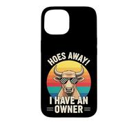 Une Vache Sarcastique Dit qu'elle s'en va Avoir Un propriétaire Coque pour iPhone 15
