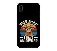 Une Vache Sarcastique Dit qu'elle s'en va Avoir Un propriétaire Coque pour iPhone XS Max