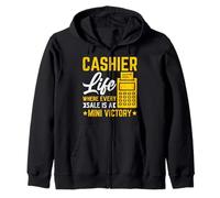Une Vie de caissier où Chaque Vente est Une Mini-Victoire Sweat à Capuche