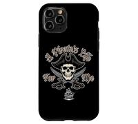 Une Vie de Pirate pour Moi Skull and Swords Color Pirate Coque pour iPhone 11 Pro
