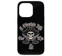 Une Vie de Pirate pour Moi Skull and Swords Color Pirate Coque pour iPhone 13 Pro