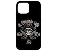 Une Vie de Pirate pour Moi Skull and Swords Color Pirate Coque pour iPhone 16 Pro Max