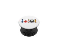 Une Vie de Professeur Amusante PopSockets PopGrip Adhésif