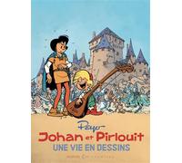 Une vie en dessins - Peyo Johan et Pirlouit - Peyo - Champaka Eds - relié - Beau livre