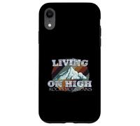 Une Vie Vintage dans Les Hautes Montagnes Rocheuses Coque pour iPhone XR