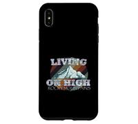 Une Vie Vintage dans Les Hautes Montagnes Rocheuses Coque pour iPhone XS Max