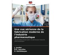 Une vue aérienne de la fabrication moderne de l'industrie pharmaceutique: Les procédés de fabrication modernes de l'industrie pharmaceutique