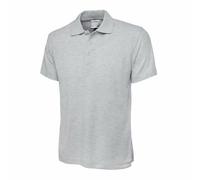 10 Paquet Polo Uni Unisexe Hommes Classique Vide Tee Travail Manche Courte Uneek
