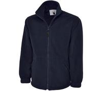 Un lassique Hommes Femmes Fermeture Éclair Micro Veste Polaire Casual Work