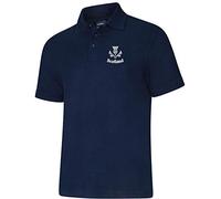 Un lothing Polo brodé Chardon écossais | Bleu marine | Cadeau pour fan de rugby des Six Nations | Fierté écossaise | XS à 8XL, bleu marine, XXL