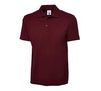 Uneek clothing - Polo - Garçon - Rouge - Bordeaux - 11 ans