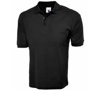 Uneek Homme Coton Riche Polo T-Shirt Uni Travail Décontracté Uni Uniforme