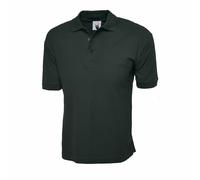 Uneek Homme Coton Riche Polo T-Shirt Uni Travail Décontracté Uni Uniforme