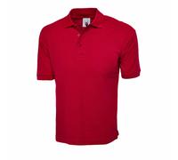 Uneek Homme Coton Riche Polo T-Shirt Uni Travail Décontracté Uni Uniforme