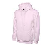 Uneek Nouvelle Plaine Classique Sweat A Capuche Sweatshirt - Rose, XXXL