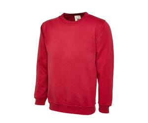 Uneek Premium Sweat Poids Lourd Brossé Effet Vêtement Travail Pull