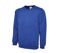 Uneek Sweat 300 g uni classique à col rond - Bleu - XXXX-Large
