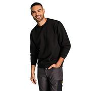 Uneek Sweat 300 g uni classique à col rond - Noir - X-Small