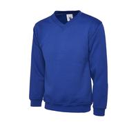 UNEEK Sweatshirt Col V Premium Noir Bottle Green Navy Royal Blue