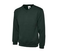 UNEEK Sweatshirt Col V Premium Noir Bottle Green Navy Royal Blue