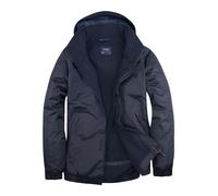 Uneek Veste Impermeable Et Coupe-Vent Pour Homme, Doublée En Fleece Avec Capuche