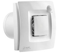 Unelvent Silent Dual 200 - Aérateur intelligent avec détection hygro et présence - Poêle en acier allié haute efficacité