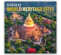 Unesco World Heritage Sites 2026 Square Flap Foil Calendar Calendar Book