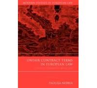Unfair Contract Terms In European Law