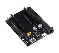 UNFAIRZQ Carte d'extension ESP32 30 broches ESP32 Shield Development Board Support ESP-WROOM-32 pour ESP32-DevKitC-32 ESP32 GPIO Board 30 broches Type-C USB MicroUSB Carte d'extension pour