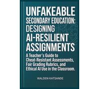 Unfakeable Secondary Education: Designing AI-Resilient Assignments: A Teacher’s Guide to Cheat-Resistant Assessments, Fair Grading Rubrics, and Ethical AI Use in the Classroom.
