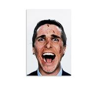 UNFANRWZW American Psycho Cast Poster Peinture décorative sur toile Art mural pour salon, chambre à coucher, art mural, impression d'image moderne, décoration de salle familiale, 60 x 90 cm