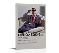 UNFANRWZW American Psycho Horreur Film 1 (2) Poster Peinture décorative sur toile Art mural pour salon, chambre à coucher, art mural, impression d'image moderne, décoration de chambre familiale, 60 x