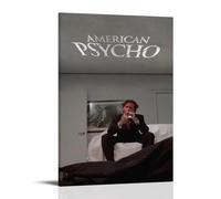 UNFANRWZW American Psycho Killer Poster Peinture décorative sur toile Art mural pour salon, chambre à coucher, art mural, impression d'image moderne, décoration de salle familiale, 60 x 90 cm
