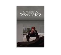 UNFANRWZW American Psycho Killer Poster Peinture décorative sur toile Art mural pour salon, chambre à coucher, art mural, impression d'image moderne, décoration de salle familiale, 50 x 75 cm
