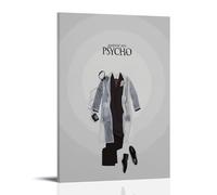 UNFANRWZW American Psycho Movie Abstrait Poster Peinture décorative sur toile Art mural pour salon, chambre à coucher, art mural, impression d'image moderne, décoration de salle familiale, 40 x 60 cm