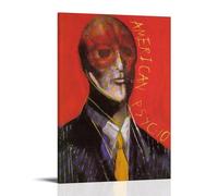 UNFANRWZW American Psycho Movie Cover 1 poster Peinture décorative sur toile pour salon, chambre à coucher, art mural, impression d'image moderne, décoration de salle familiale, 30 x 45 cm