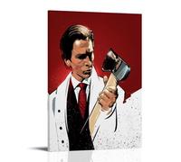 UNFANRWZW American Psycho Poster d'art décoratif sur toile pour salon, chambre à coucher, art mural, impression d'image moderne, décoration de salle familiale, 30 x 45 cm