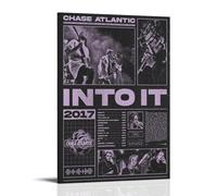 UNFANRWZW Chase Atlantic Swim Album 1 poster Peinture décorative sur toile pour salon, chambre à coucher, art mural, impression d'image moderne, décoration de salle familiale, 50 x 75 cm
