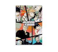 UNFANRWZW Jujutsu Kaisen Poster puzzle Anime Peinture décorative sur toile Art mural pour salon, chambre à coucher, art mural, impression d'image moderne, décoration de salle familiale, 30 x 45 cm